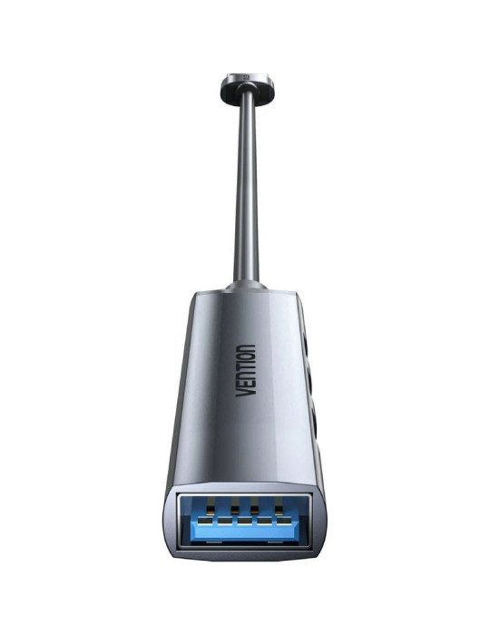 Hub USB 3.0 Vention CKOHB/ 4xUSB/ Gris