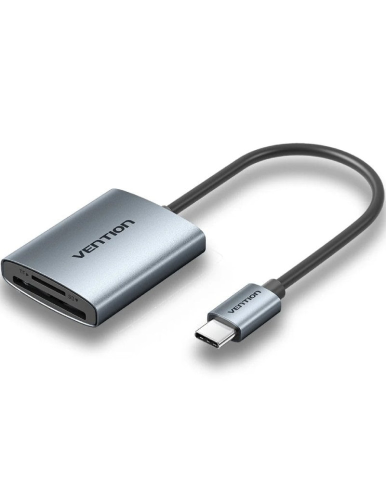 Lector de Tarjetas Externo Vention CLOHB/ USB Tipo-C