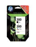 Cartucho de Tinta Original HP n 300 Multipack/ Negro/ Tricolor