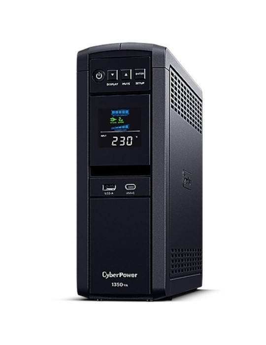 SAI Línea Interactiva Cyberpower CP1350EPFCLCD/ 1350VA-810W/ 6 Salidas/ Formato Torre
