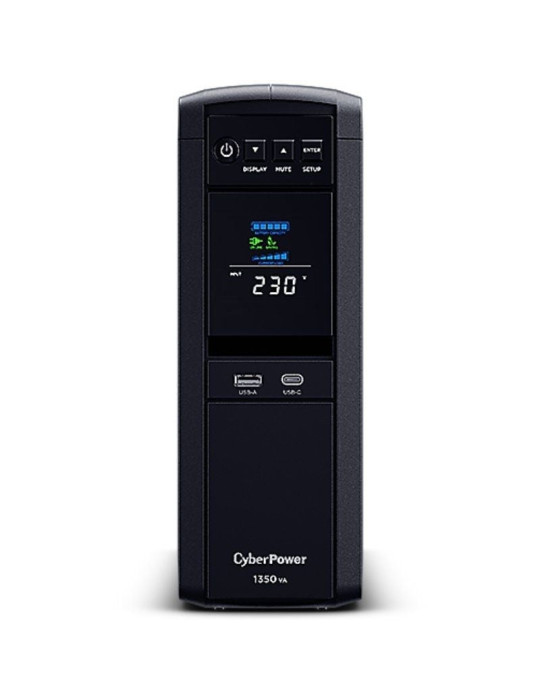 SAI Línea Interactiva Cyberpower CP1350EPFCLCD/ 1350VA-810W/ 6 Salidas/ Formato Torre