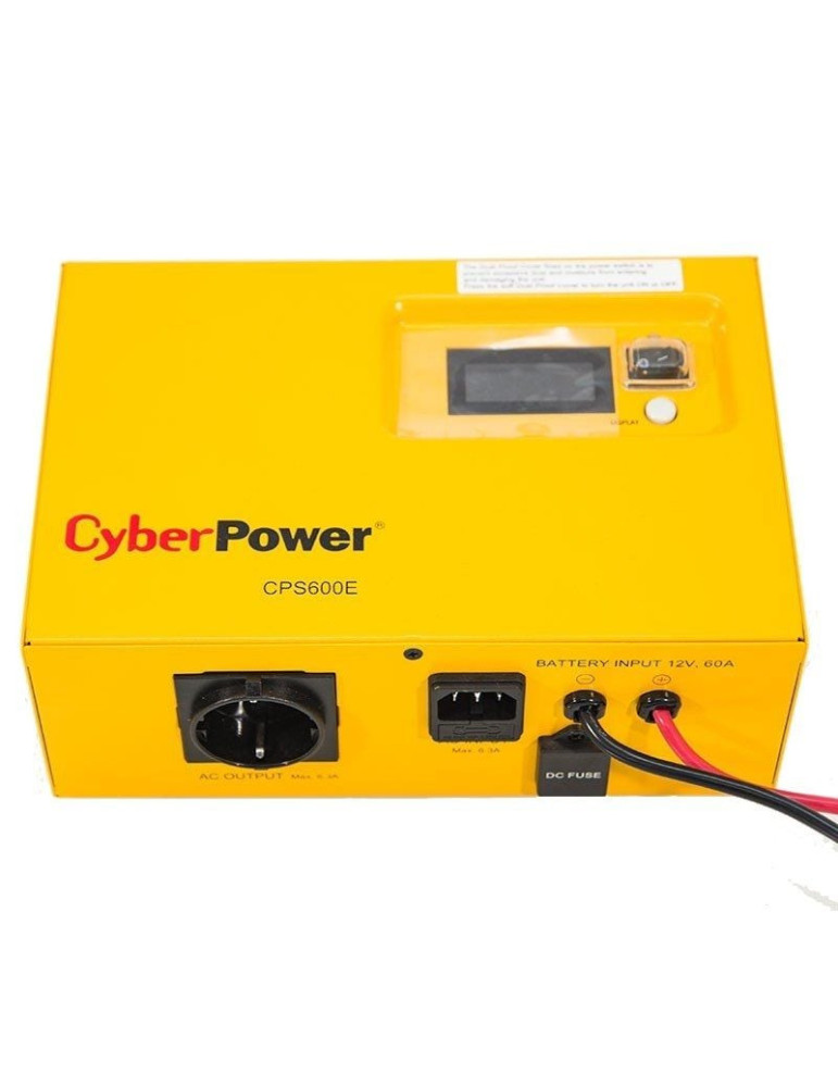 Inversor de Corriente Cyberpower CPS600E/ 600VA/ 420W Schuko