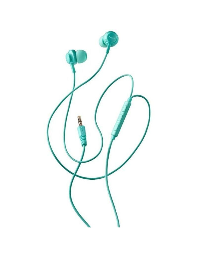 Auriculares Intrauditivos NGS Cross Drift/ con Micrófono/ Jack 3.5/ Verdes