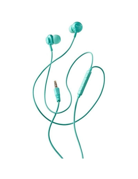 Auriculares Intrauditivos NGS Cross Drift/ con Micrófono/ Jack 3.5/ Verdes