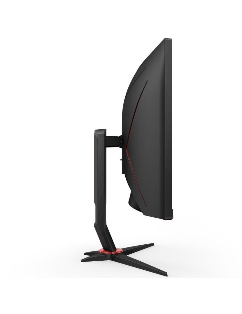 Monitor Gaming Ultrapanorámico Curvo AOC CU34G2XP/BK 34"/ WQHD/ 1ms/ 180Hz/ VA/ Negro