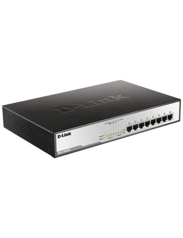 Switch D-Link DGS-1008MP 8 Puertos/ RJ-45 10/100/1000 POE 2