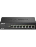 Switch D-Link DMS-108P/E 8 Puertos/ RJ-45 Gigabit 10/100/1000 PoE