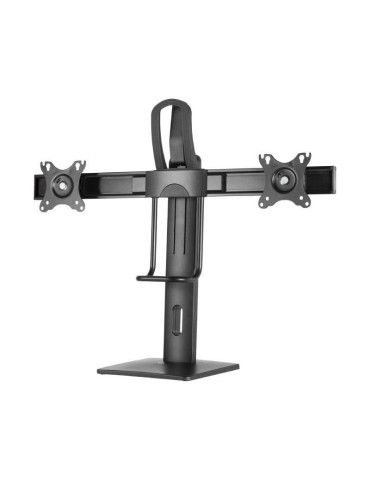 Soporte de Sobremesa con Contrapeso para 2 Monitores Aisens DT27TSR-065/ Giratorio/ Inclinable/ hasta 6kg 2