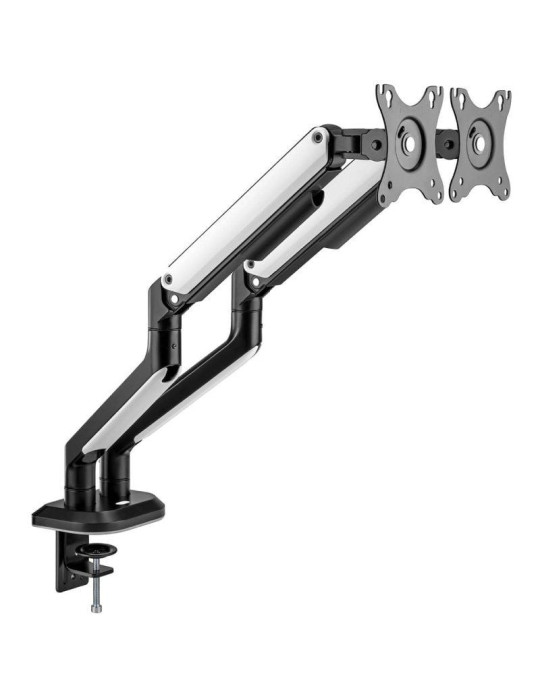 Soporte Gaming para 2 Monitores Aisens DT32TSR-297/ hasta 9kg/ con Iluminación RGB