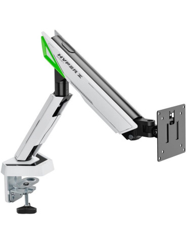 Soporte de Mesa Gaming con Contrapeso para Monitor Aisens DT49TSR-343/ Giratorio/ Inclinable/ hasta 16kg 2