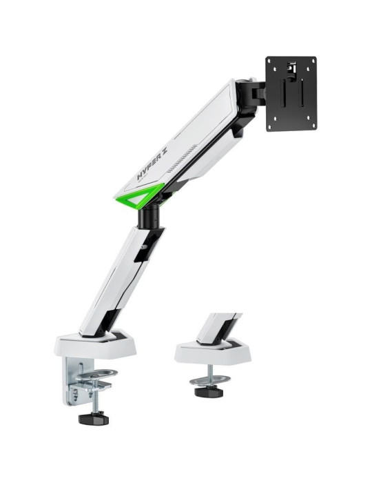 Soporte de Mesa Gaming con Contrapeso para Monitor Aisens DT49TSR-343/ Giratorio/ Inclinable/ hasta 16kg