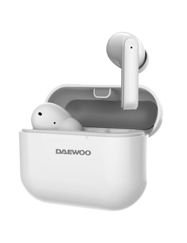 Auriculares Bluetooth Daewoo DW2005 con estuche de carga/ Autonomía 6h/ Blancos 2