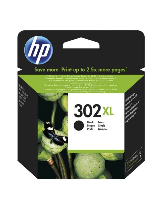 Cartucho de Tinta Original HP n 302 XL Alta Capacidad/ Negro