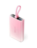 Powerbank 10000mAh Vention FHZP0/ 22.5W/ Rosa/ Incluye Cable USB Tipo-C y Lightning