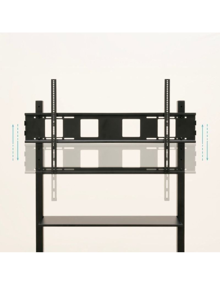 Soporte de Suelo Ajustable con Ruedas TooQ FS20105M-B para TV de 60-105"/ hasta 120kg