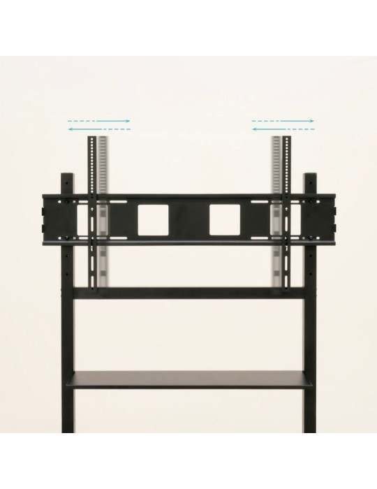Soporte de Suelo Ajustable con Ruedas TooQ FS20105M-B para TV de 60-105"/ hasta 120kg