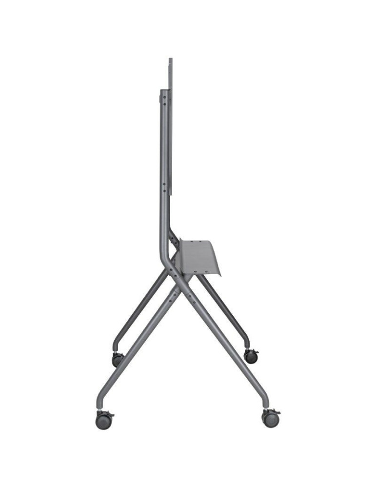 Soporte de Suelo con Ruedas Aisens FT86FE-143 para TV o Pantalla Interactiva 50"-86"/ hasta 120kg