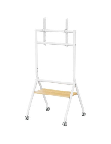 Soporte de Suelo con Ruedas Aisens FT86FE-331 para TV de 37-86"/ hasta 50kg 2