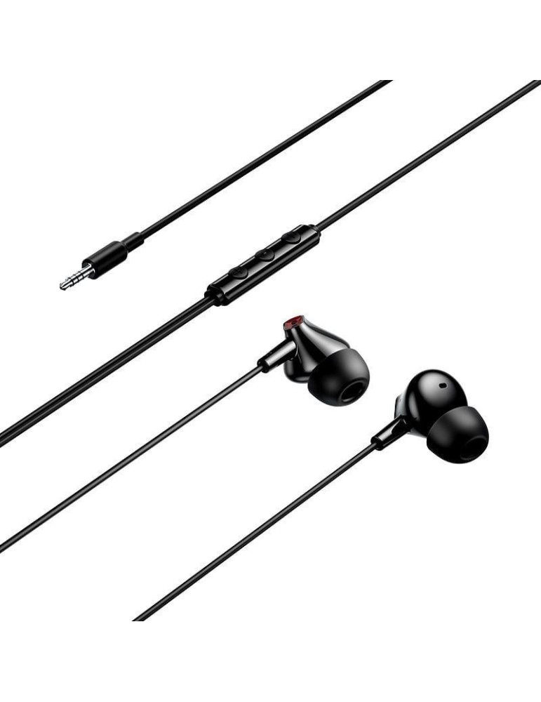 Auriculares Intrauditivos Vention Echo Lite In-Ear/ con Micrófono/ Jack 3.5/ Negros