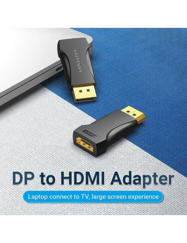 Adaptador Vention HBOB0/ DisplayPort Macho - HDMI Hembra 2