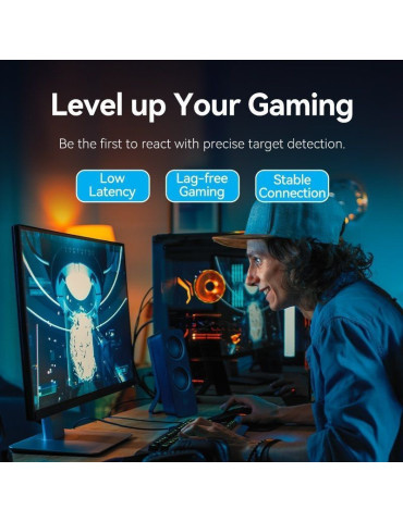 Cable de Red RJ45 UTP 26AWG Vention IKKBJ Cat.8/ Gaming/ 5m/ Negro 2