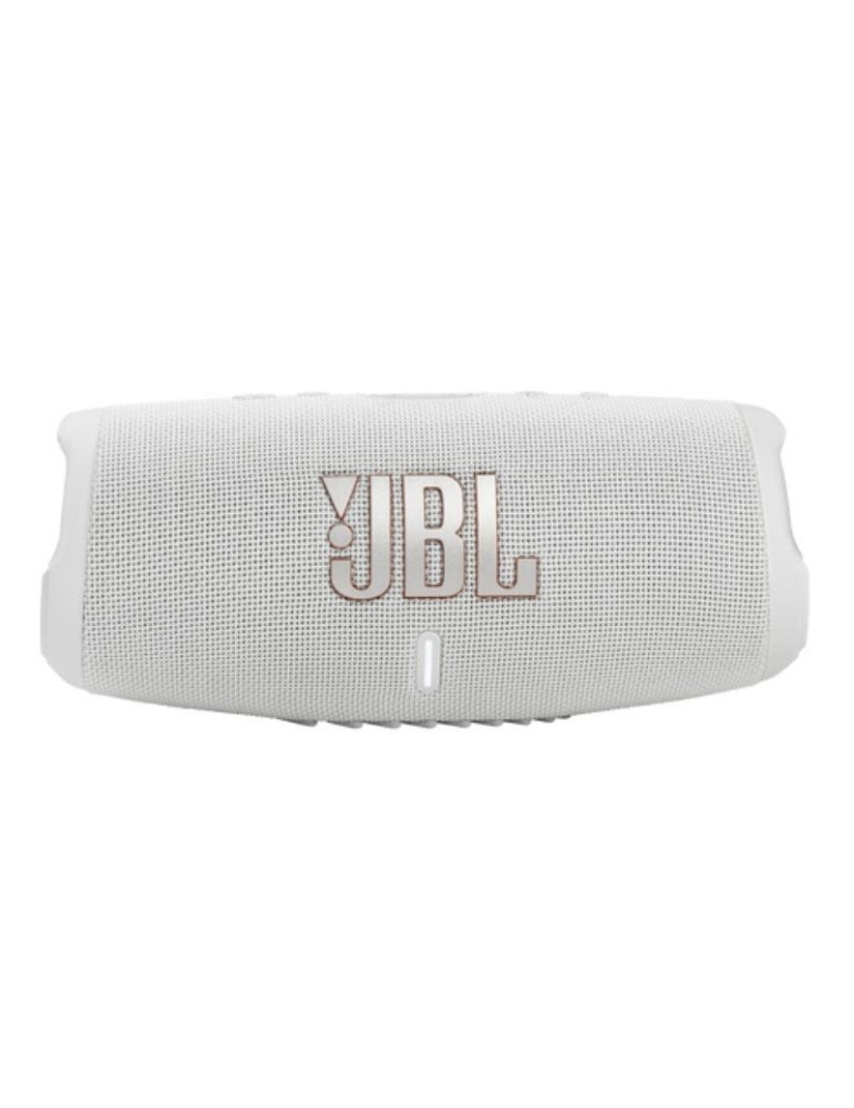 Altavoz con Bluetooth JBL Charge 5/ 40W/ 1.0/ Blanco