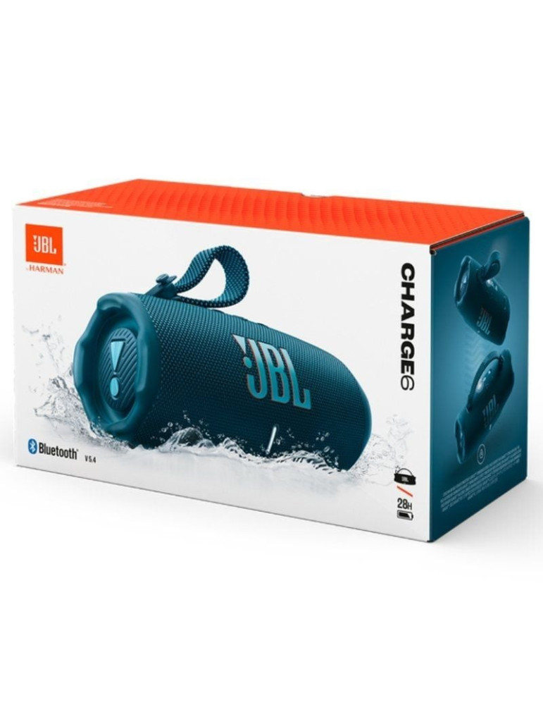 Altavoz con Bluetooth JBL Charge 6/ 45W/ 1.0/ Azul