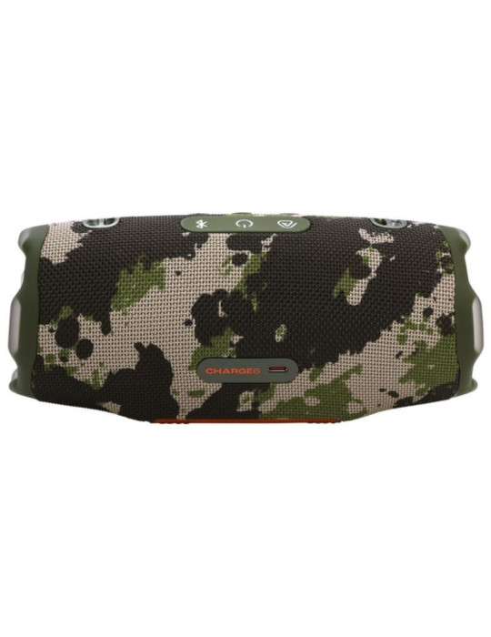 Altavoz con Bluetooth JBL Charge 6/ 45W/ 1.0/ Verde Camuflaje