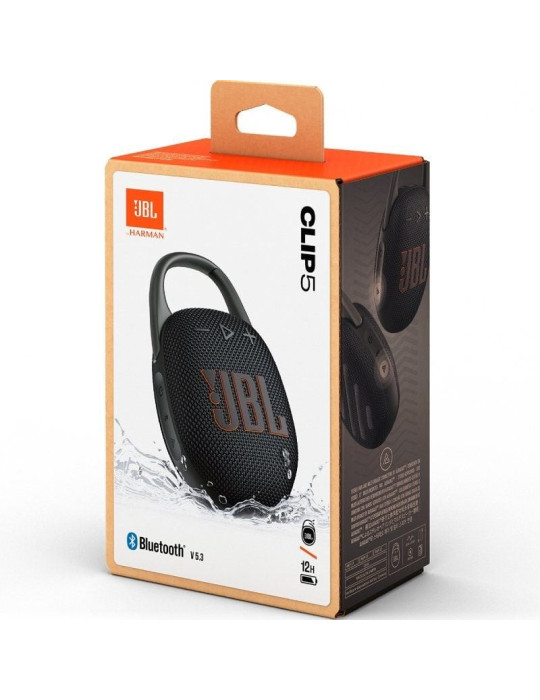 Altavoz con Bluetooth JBL Clip 5/ 7W/ 1.0