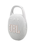 Altavoz con Bluetooth JBL Clip 5/ 7W/ 1.0/ Blanco