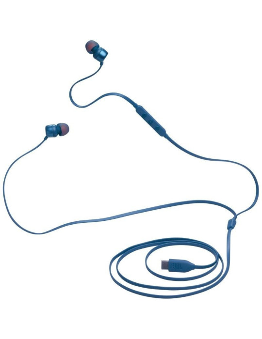 Auriculares Intrauditivos JBL Tune 310C/ con Micrófono/ Azules