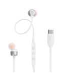 Auriculares Intrauditivos JBL Tune 310C/ con Micrófono/ Blancos