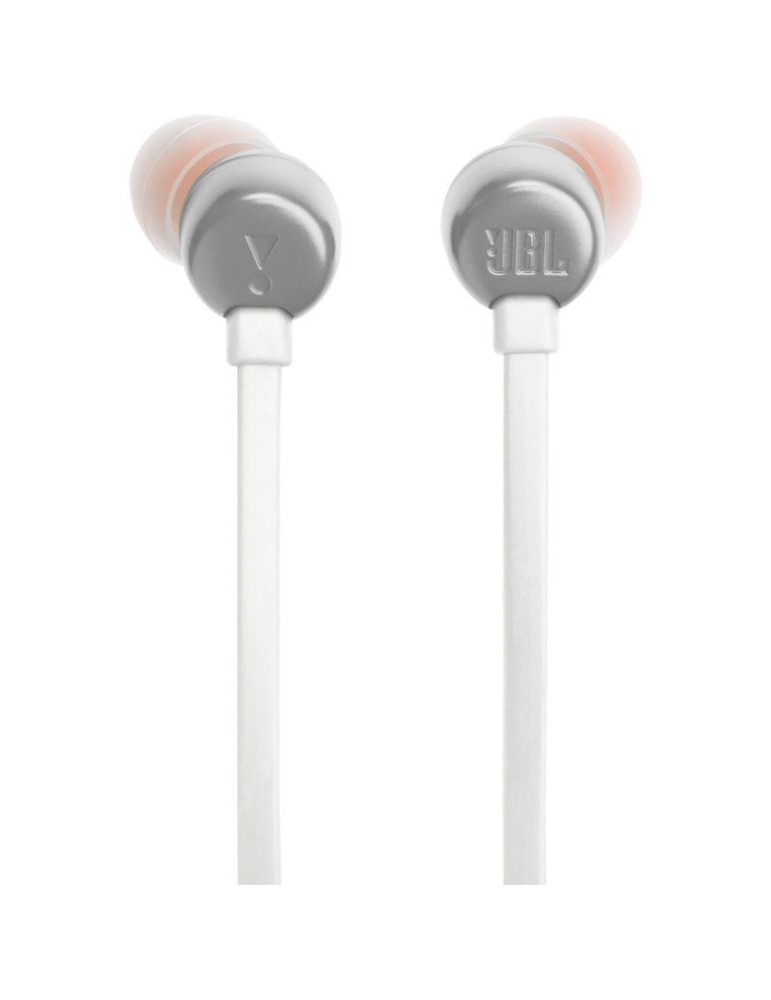 Auriculares Intrauditivos JBL Tune 310C/ con Micrófono/ Blancos