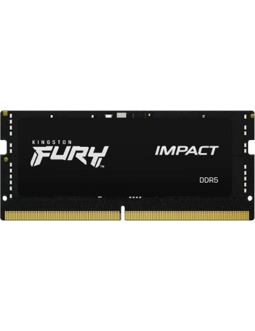 Memoria RAM Kingston FURY Impact 16GB/ DDR5/ 5600MHz/ 1.1V/ CL40/ SODIMM
