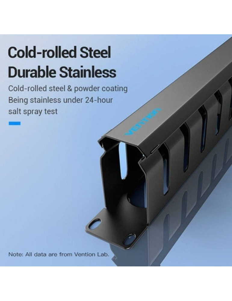 Organizador de Cables de Red Vention KHAB0/ 24 Puertos