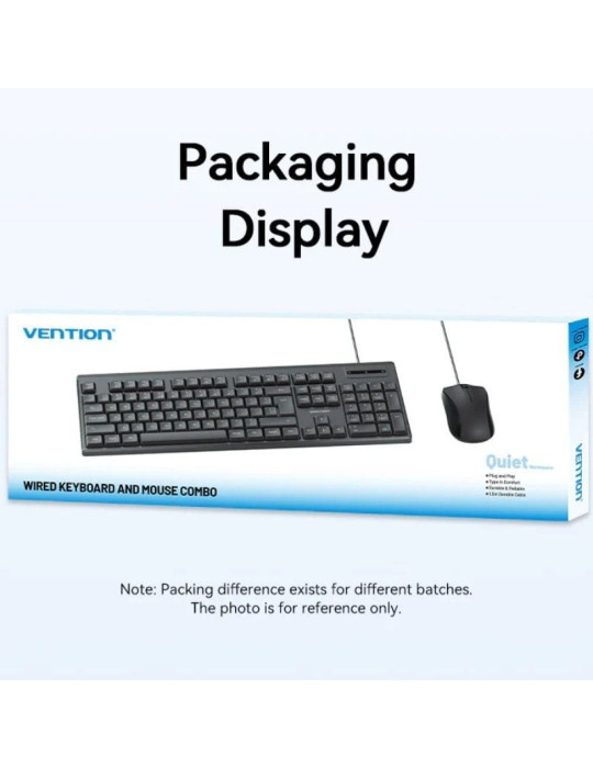 Teclado y Ratón Vention Combo KTYBG-EN