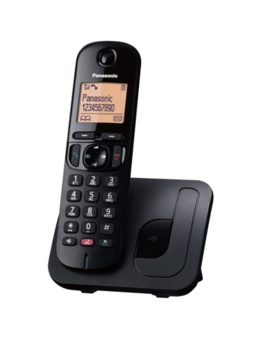 Teléfono Inalámbrico Panasonic KX-TGC250SPB/ Negro 2