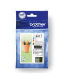 Cartucho de Tinta Original Brother LC3217VAL/ Multipack/ Negro/ Cian/ Magenta/ Amarillo
