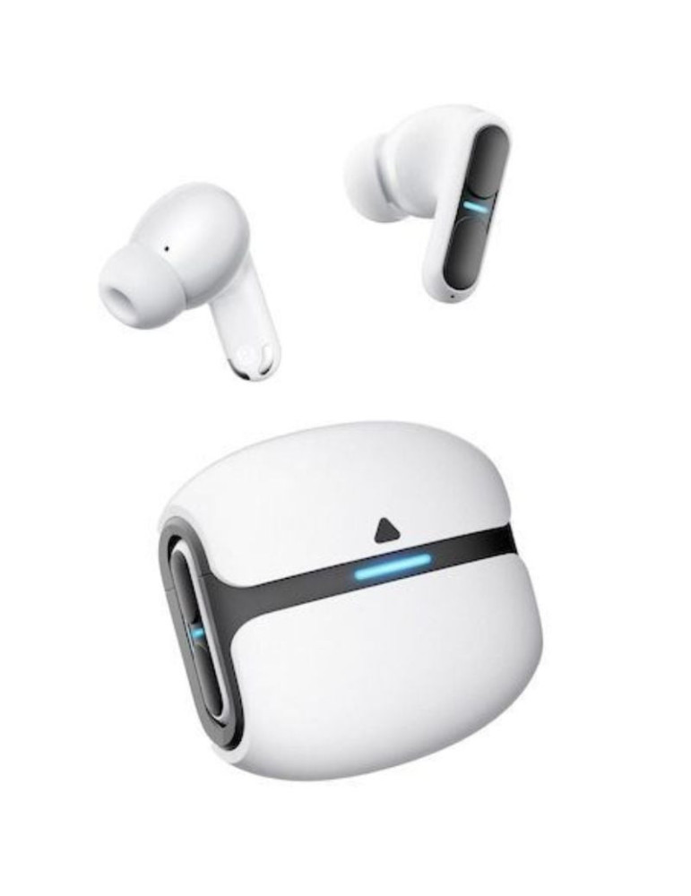 Auriculares Bluetooth Leotec TWS Gaming Nebula Fit con estuche de carga/ Autonomía 7.5h/ Blancos