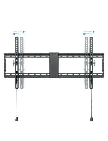 Soporte de Pared Inclinable TooQ LP4391T-B para TV de 43-90"/ hasta 70kg 2