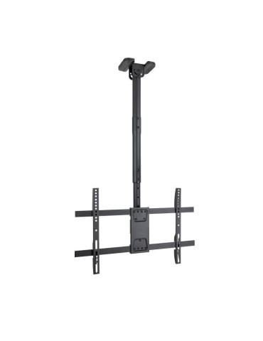 Soporte de Techo Giratorio/ Inclinable/ Nivelable TooQ LPCE1186TSLI-B para TV de 43-86"/ hasta 60kg