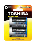 Pack de 2 Pilas D 2 Toshiba LR20/ 1.5V/ Alcalinas