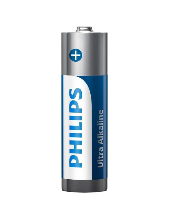 Pack de 4 Pilas AA Philips LR6E4B/10/ 1.5V/ Alcalina