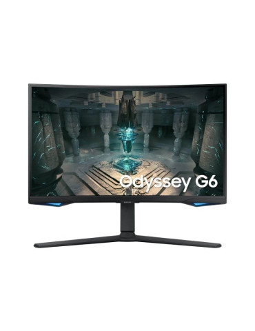 Smart Monitor Gaming Curvo Samsung Odyssey G6 S27BG650EU 27"/ QHD/ 1ms/ 240Hz/ VA/ Multimedia/ Regulable en altura/ Smart TV/ Ne