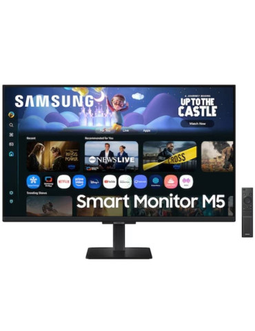 Smart Monitor Samsung M5 S27FM500EU 27"/ Full HD/ Multimedia/ Smart TV/ Negro