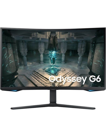 Smart Monitor Gaming Curvo Samsung Odyssey G6 S32BG650EU/ 32"/ QHD/ 1ms/ 240Hz/ VA/ Multimedia/ Regulable en altura/ Smart TV/ N