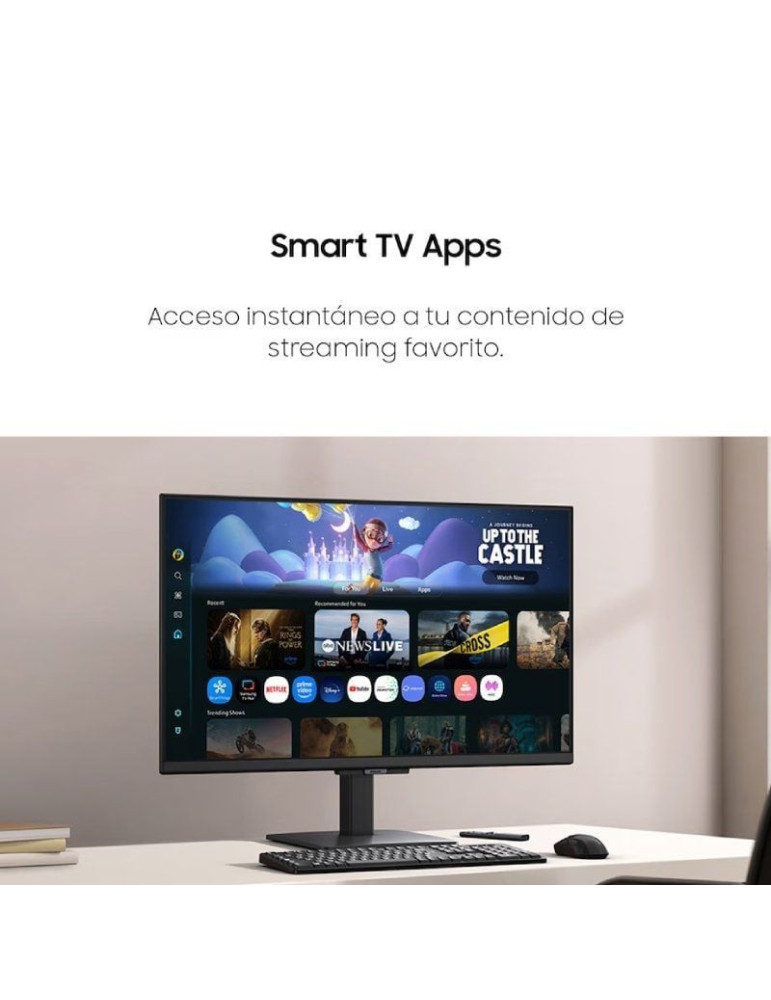 Smart Monitor Samsung M5 S32FM500EU 32"/ Full HD/ Smart TV/ Multimedia/ Negro