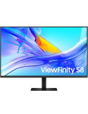 Monitor Profesional Samsung ViewFinity S8 S80UD S37D800UAU 37"/ 4K/ Regulable en altura/ Negro