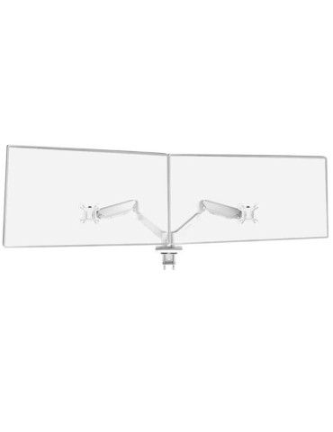 Soporte de Mesa para 2 Monitores Mars Gaming MARM-PRO2/ Giratorio/ Inclinable/ Rotatorio/ hasta 10kg