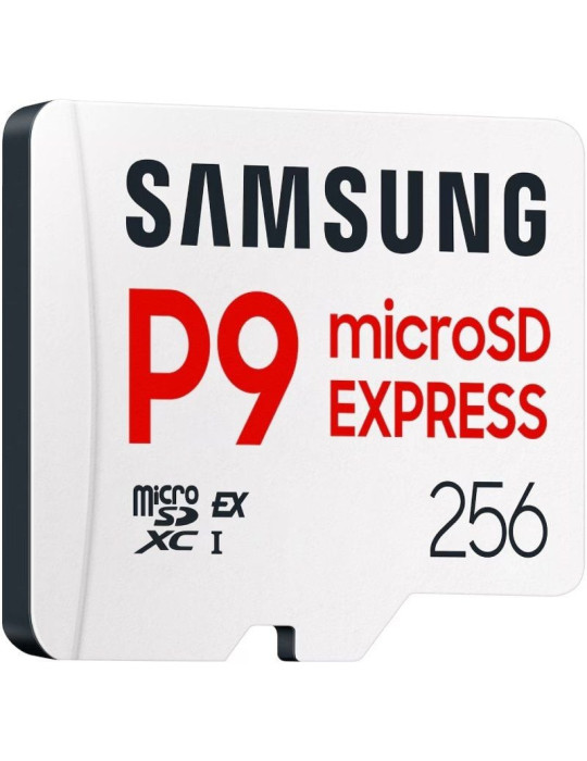 Tarjeta de Memoria Samsung P9 Express 256GB microSD XC/ Clase 10/ 800MBs
